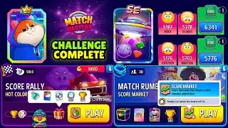 HARD Solo Challenge Hot Color Score Rally 1265p/ 30 players Match Rumble Score Market + Bombs Away