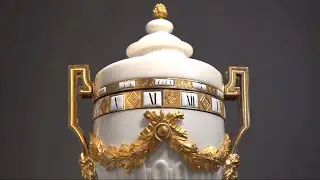 “Cercles Tournants” Vase Clock, Pierre GOUTHIÈRE Louis XVI period