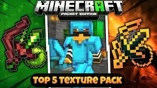 The 5 PvP Texture Packs You Need to WIN in MCPE 1.21+ RIGHT NOW!