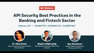 API Security Best Practices in the Banking and Fintech Sector