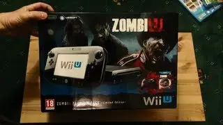 Unboxing Nintendo Wii U Limited Edition ZombiU Premium Pack