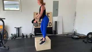 Pistol Squat on Box