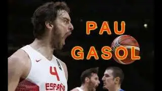 Pau Gasol "Leyenda del baloncesto español" Spain vs France (2015)