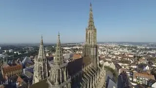 Ulm von oben - Münster