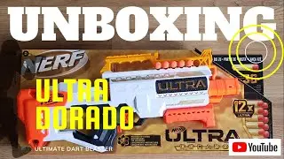 Nerf Ultra Dorado #nerf #nerfgungame #unboxing