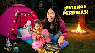 WE CAMPED FOR THE FIRST TIME 🏕️We got lost and SPENT THE NIGHT HERE! |Conny Merlin
