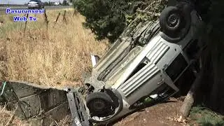 Diyarbakır Ergani yolunda trafik kazası,8 yaralı