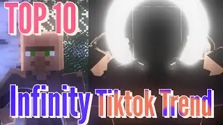 TOP 10 INFINITY MEMES | MINECRAFT ANIMATIONS [ TIKTOK TREND ]