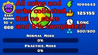 The Wierdest Geometry Dash Bug I've Seen