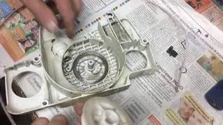 How to make a starter on a Stihl chainsaw.