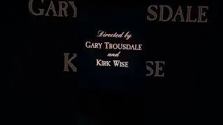 Beauty & The Beast (1991) Ending + End Credits