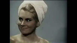 MOLLY PETERS borrows a razor in 1965 Euro-Spy movie.