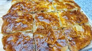 Asan və Çox Ləzzətli Qat-qat Börək Resepti |  Ətli Börəyin Hazırlanması | Börek Tarifi