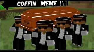 Minecraft coffin dancing meme