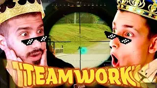 🔥Badboyy2k and @FROGMAN1_  destroyed the lobbies 🔥2v4 ranked CHICKEN DINNER 🔥| PUBG