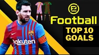 PES 2022 - TOP 10 GOALS | efootball 2022 gameplay | PES 2022 - TOP 10 GOALS | HD