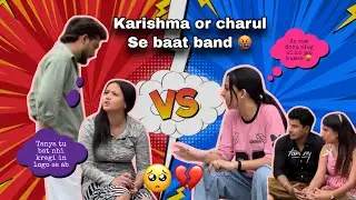 When I told Tanya that my relationship with Charul and Karishma is over 😱🥺, Tanya started crying ...
