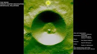 Crater Shackleton at the lunar South Pole