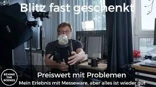 Ein fast geschenkter Godox Blitz, oder wie ich dachte Geld zu sparen