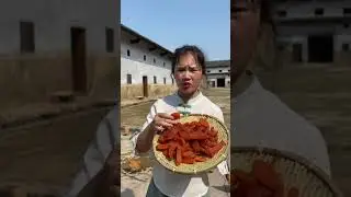 #shorts cooking food eating challenge asmr eating enoki mushrooms  cooking food in air fryer food di