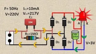 HOW TO CONNECT LED TO 220V ( WITH CALCULATIONS)