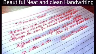 Beautiful cursive handwriting//best handwriting