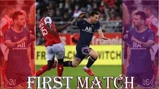 Leo Messi Grabs The Spotlight in his First Match With PSG 2021