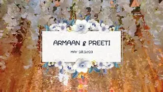 WEDDING RECEPTION DAY / cinematic video / ARMAAN & PREETI / MAY 28,2023
