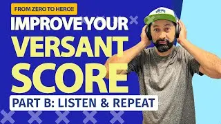 Improve Your Versant Score!! Master Part B: Listen & Repeat. English Test Taking Tips!!! 💪🚀