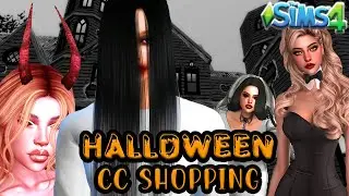 Halloween CC Shopping Haul + Links - Sims 4 Custom Content