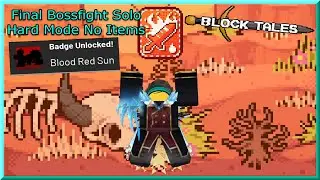 DEMO 4 FINAL BOSSFIGHT SOLO HARD MODE NO ITEMS - Block Tales