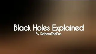 Basic information about a black hole | #space #blackhole #facts