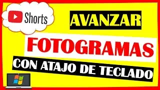 Cómo avanzar o retroceder fotogramas en YouTube con el teclado.