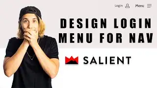 Salient - How to create Login Button for Memberships and More (Wordpress)