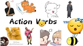 Action Verb Vocabulary | Most Common Action Verbs | Learn Action Verbs | English-speaking Vocabulary