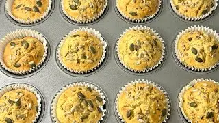 Gluten-free mixed seed muffins