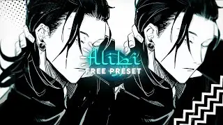 She's My Alibi❤️✨| Tiktok Trend Preset | Alight Motion | #anime #alightmotion #presetalightmotion