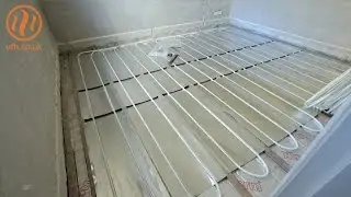 Underfloor heating fit-from-above AluPlate™ install by Continal Underfloor