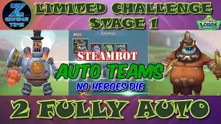 Steambot Limited Challenge Stage 1 | Full Steam Ahead Stage 1 (2 Fully Auto Teams) Part 4