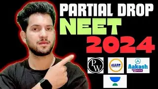 How To Prepare For Neet 2024 With Partial Drop|#Pwyakeen #neet2024preparation