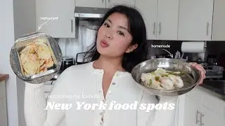 recreating my fav NYC food spots for 24hrs