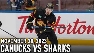 CANUCKS BOUNCE BACK // Canucks vs Sharks Post-Game