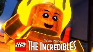 LEGO the ingredients (LEGO SUPER FAMILY 2) - JACK JACK AGAINST the RACCOON. 4K 60FPS