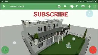 3D Building Modeling on Smartphone | Home/Villa Design