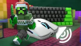Keyboard + Mouse ASMR | Cubecraft SkyWars
