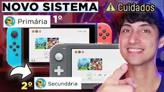 How does SHARING games on Switch work in the NEW update? Primary and secondary accounts explained!