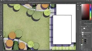 Creating a Hand Drawn effect on AutoCAD Tree Linework in Photoshop