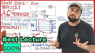 A.C. Generator | 10th Unit 15 Topic: 15.7 Alternating Current Generator