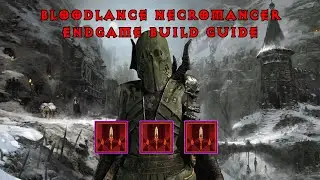 Destroy Nightmare Dungeons! - Bloodlance Necromancer Endgame Build Guide - Diablo IV