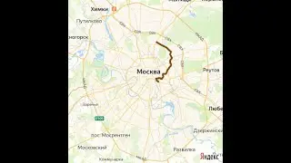 Москва вдоль Яузы